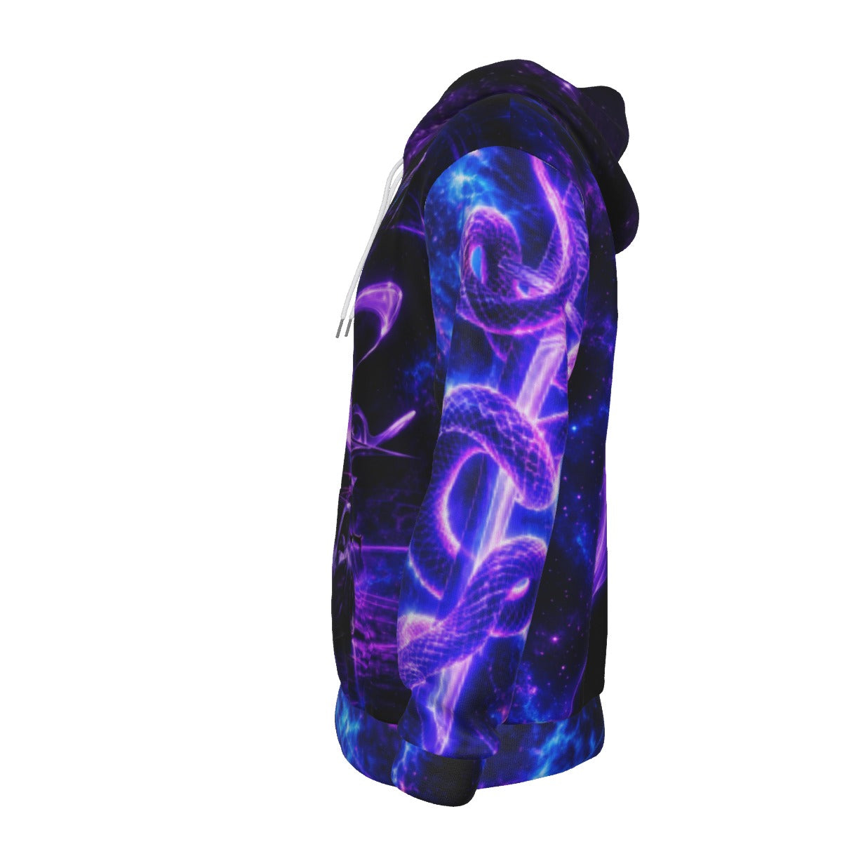 All-Over Print Men's Thicken Pullover Hoodie