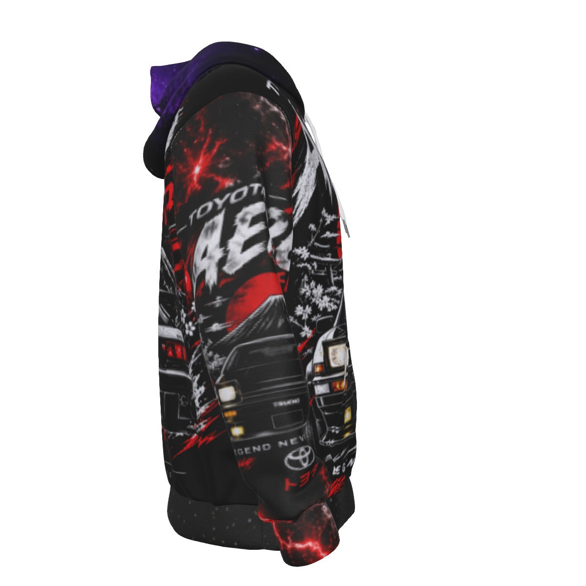 All-Over Print Men's Thicken Pullover Hoodie