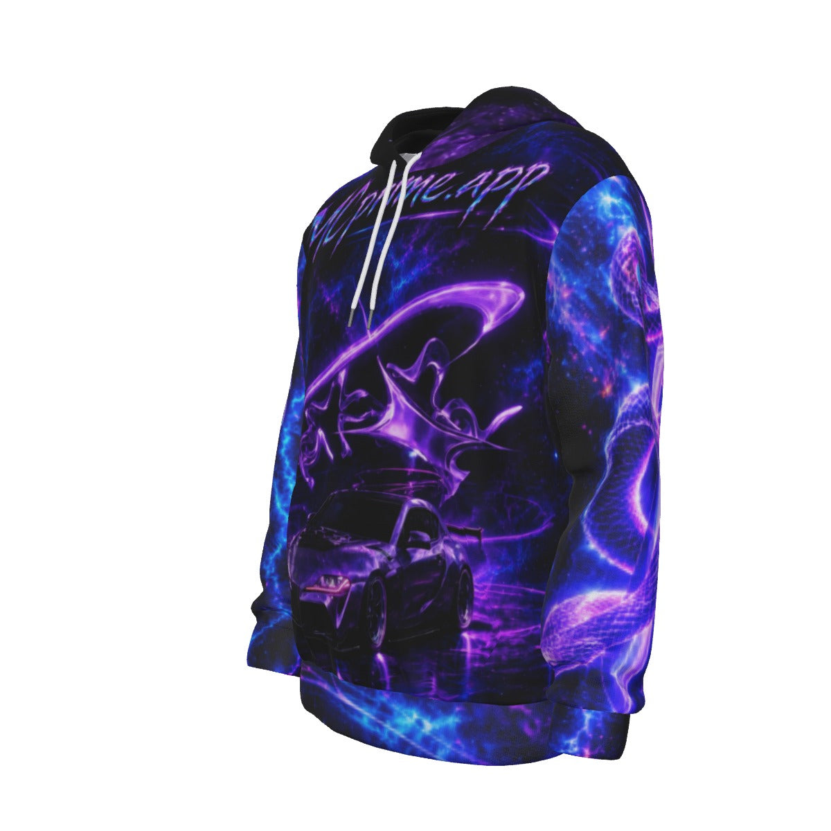 All-Over Print Men's Thicken Pullover Hoodie