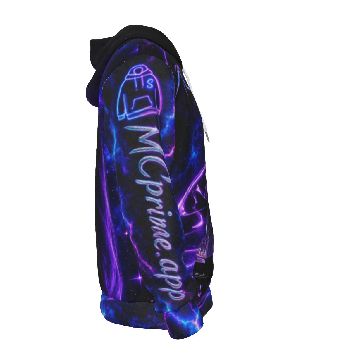 All-Over Print Men's Thicken Pullover Hoodie